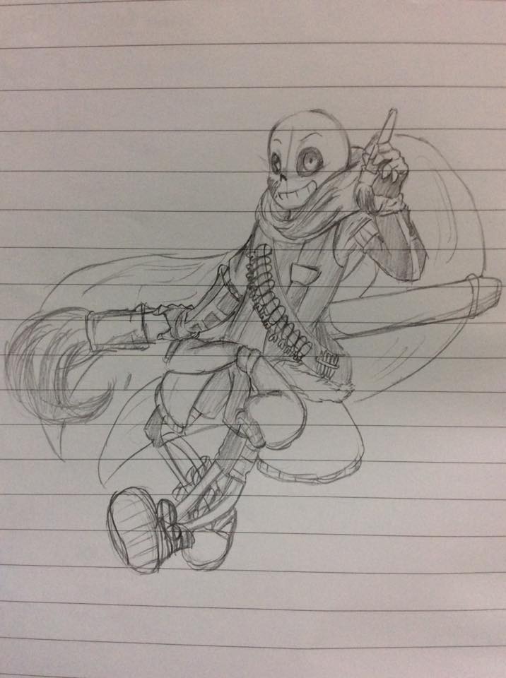 INK!Sans by SoriKeyBM on DeviantArt