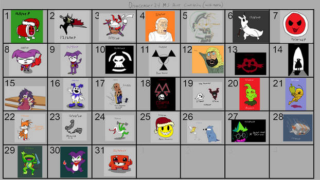 Drawcember 24: MS Paint Compilation