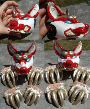 Kitsune doll pieces SOLD!