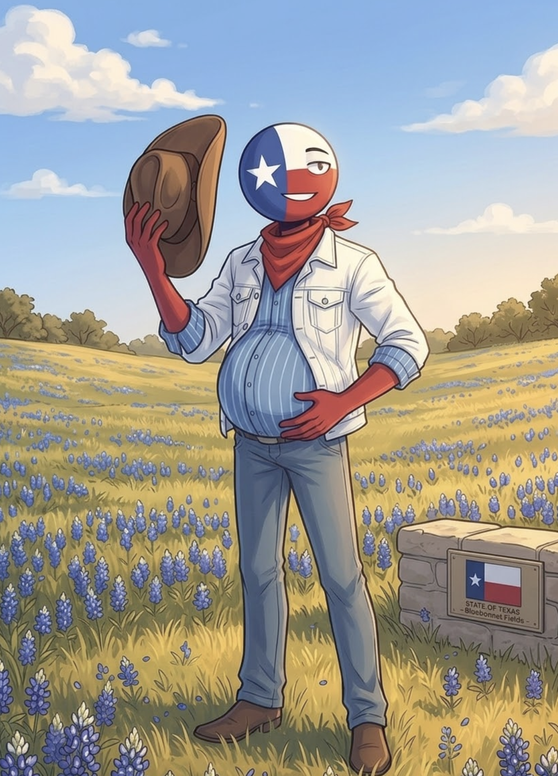 Deviantart Texas Preg Texas, A peaceful moment in the fields by glowingorby on DeviantArt