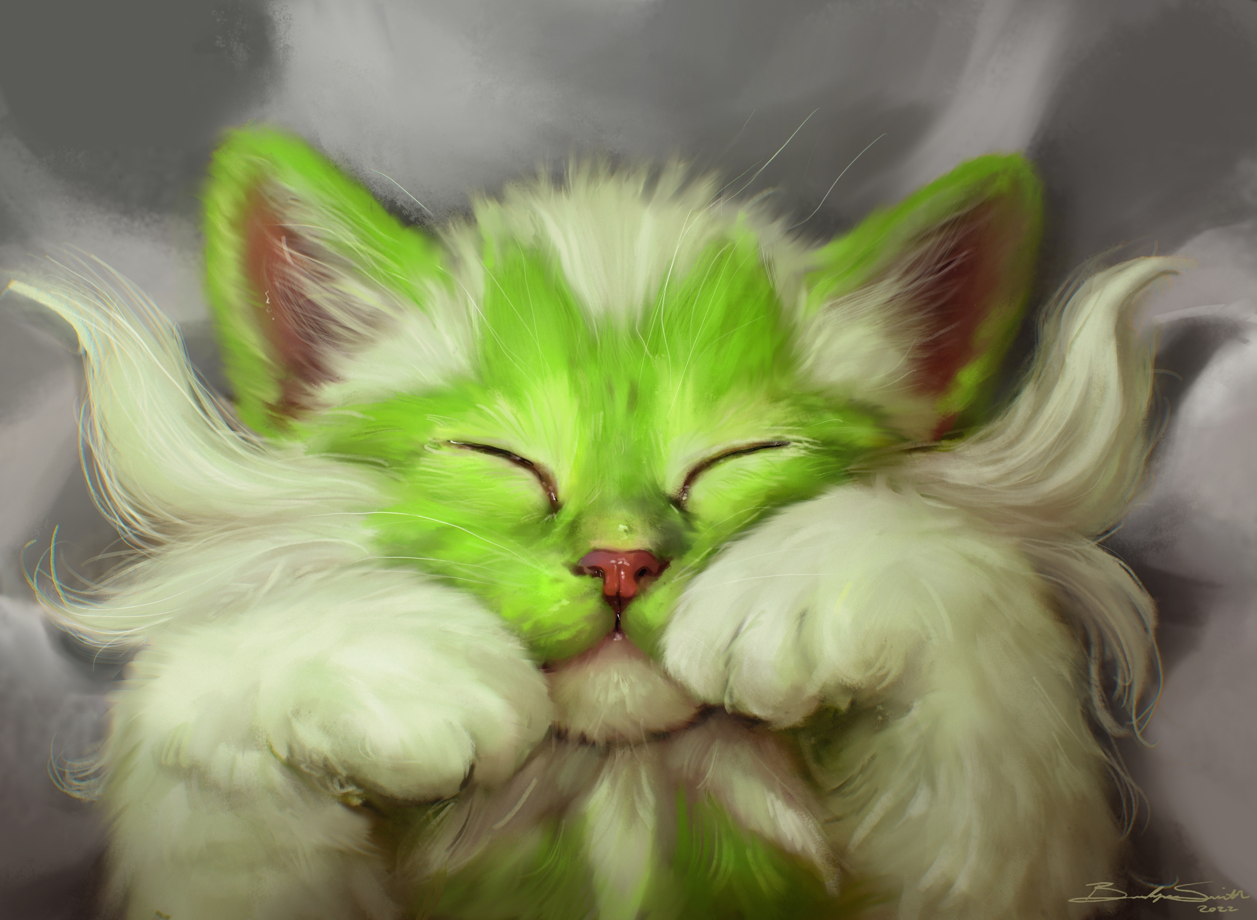 Realistic sprigatito by MikrenArt on DeviantArt