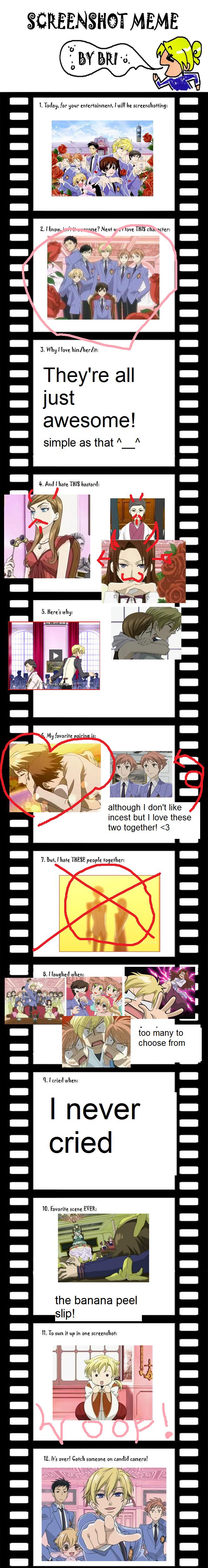 Ouran Screenshot Meme