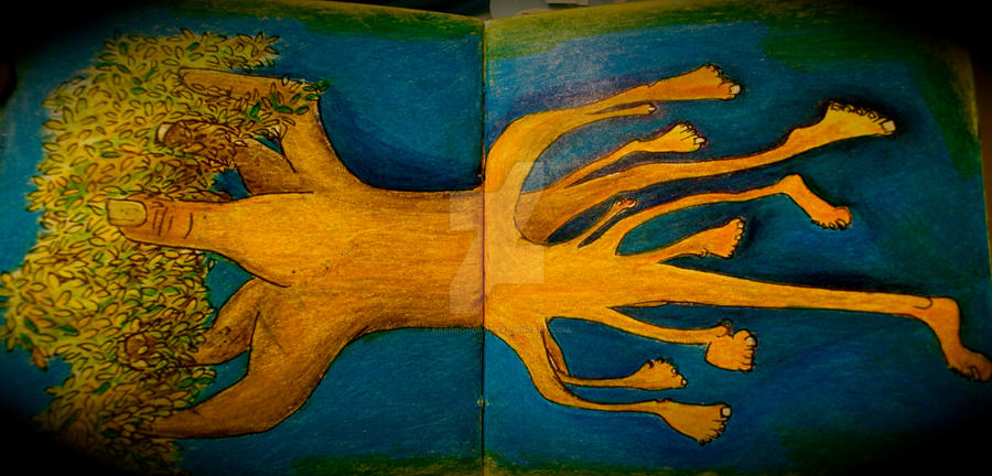 Yellow Man Tree Man Tree by raegrondahl on DeviantArt