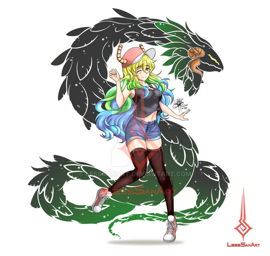 Kobayashi san Chi No Maid Dragon Lucoa Fan Art By LessSanArt On DeviantArt kobayashi-san-chi-no-maid-dragon-lucoa-fan-art-by-lesssanart-on-deviantart