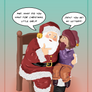 Santa and a Child