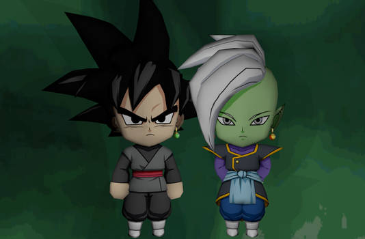 Goku Black e Zamasu