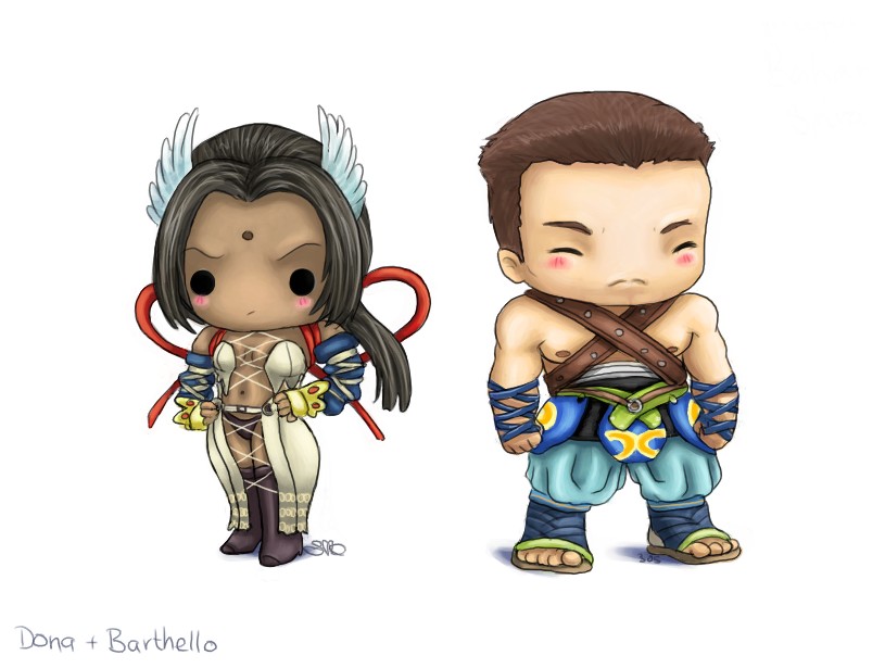 Chibi Dona + Barthello