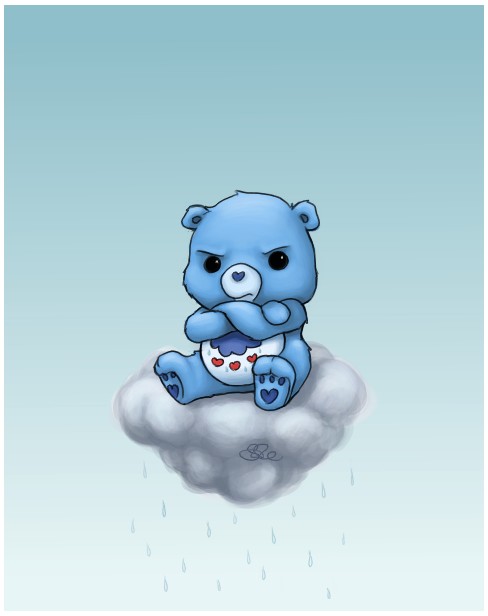 Grumpy Bear by capsicum on DeviantArt