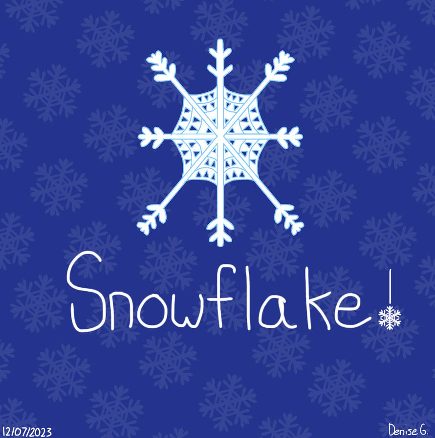 Snow flakes in the Winter by Coreowareo95 on DeviantArt