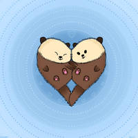 Sea Otter Love