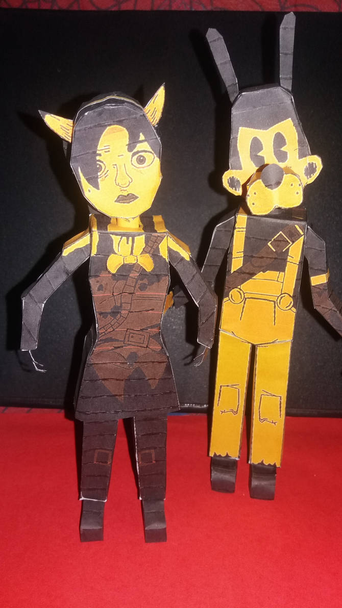 Tom Riddle Papercraft Papercraft tom and alison by papermake on DeviantArt