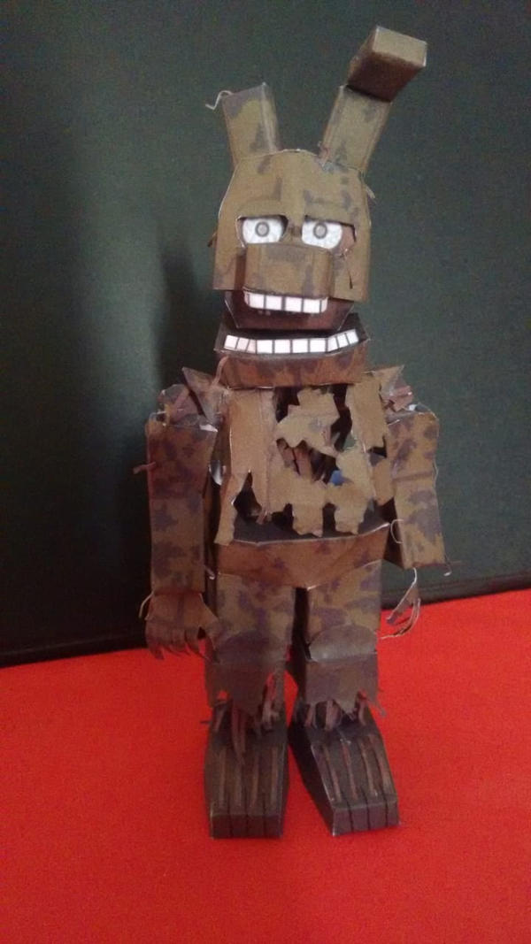 Papercraft springtrap by papermake on DeviantArt