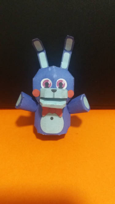 Withered bonnie plush papercraft by Helpysfunpaper on DeviantArt