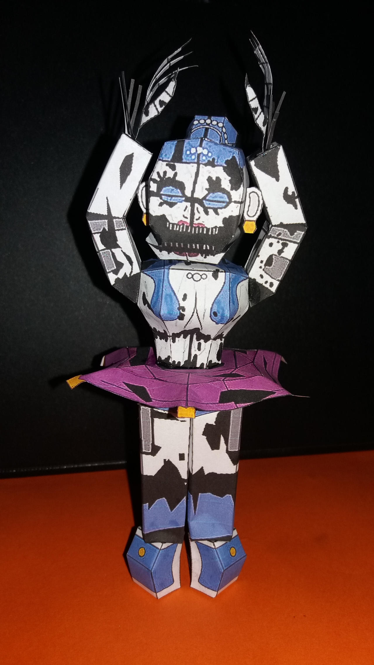 Papercraft nightmare ballora by papermake on DeviantArt
