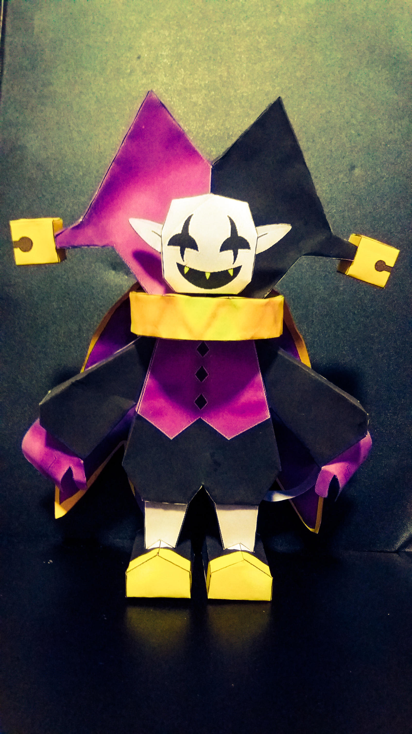 Papercraft jevil by papermake on DeviantArt
