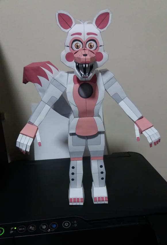 Funtime Foxy Papercraft