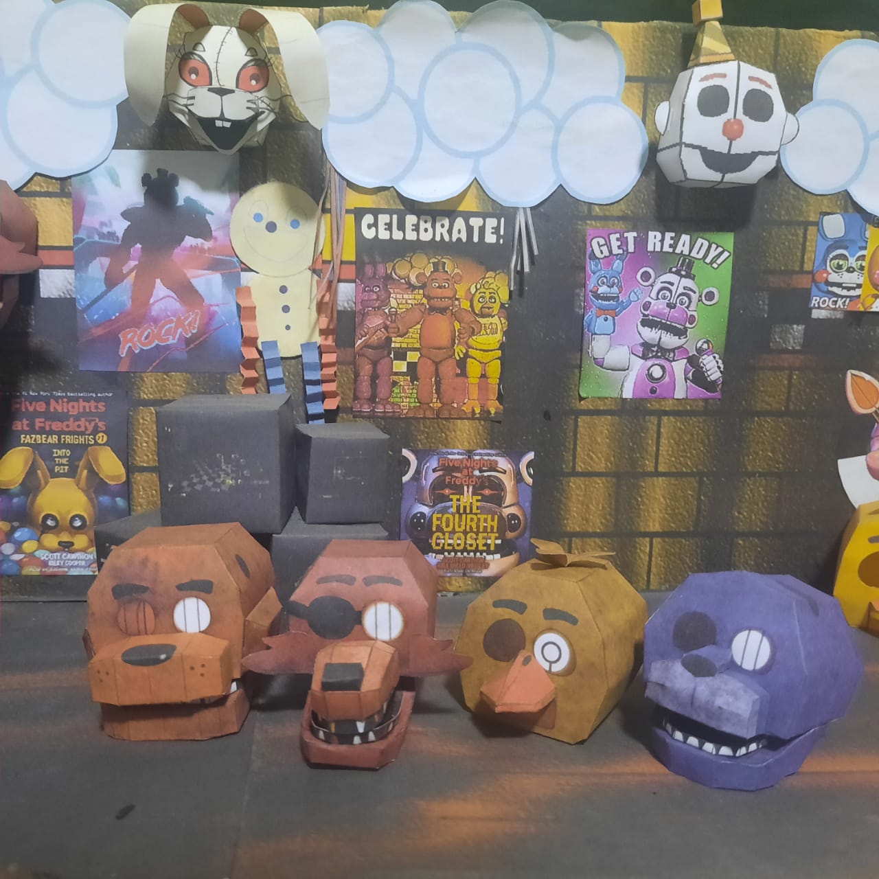 My first FNaF PaperCraft I'm going to do!