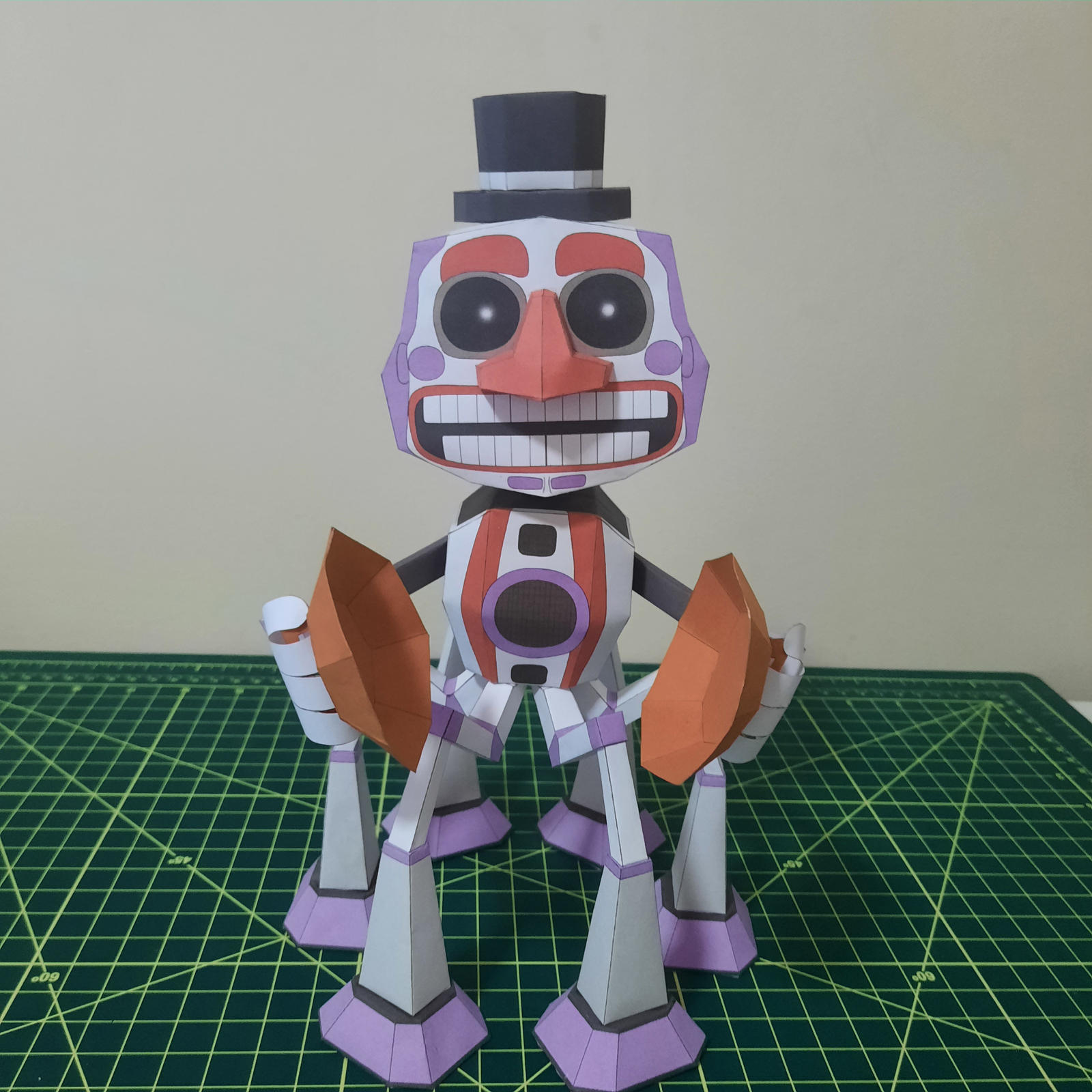 Papercraft Music Man by papermake on DeviantArt