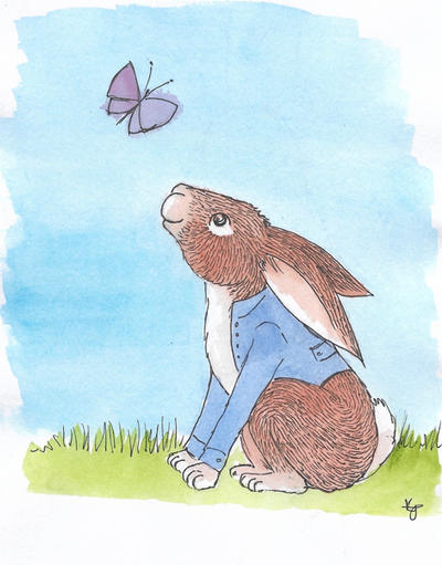 Peter rabbit by Glittersneeze on DeviantArt