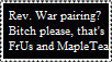 The Real Rev. War pairings