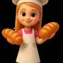 Human Mandy Mouse (Bakery Keeper) (CGI)