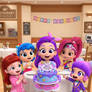 Happy Birthday Purple Star From Rainbow Bubblegem
