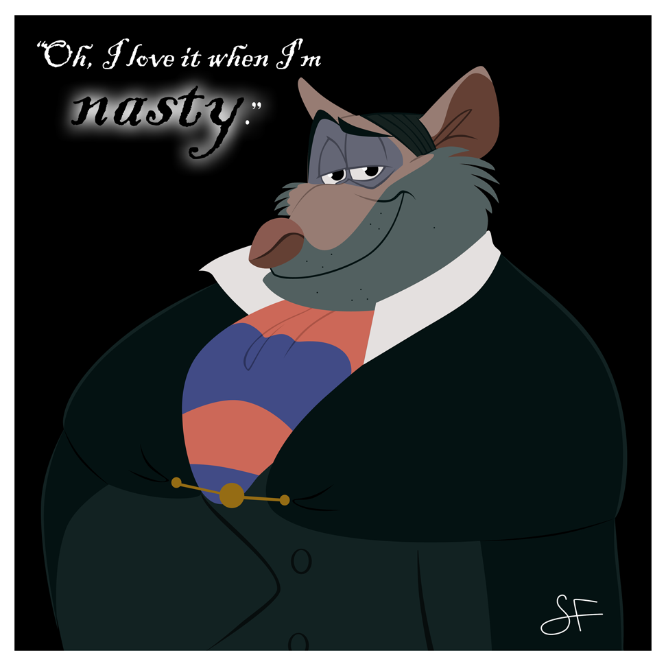 3. Professor Ratigan by shayfifearts on DeviantArt