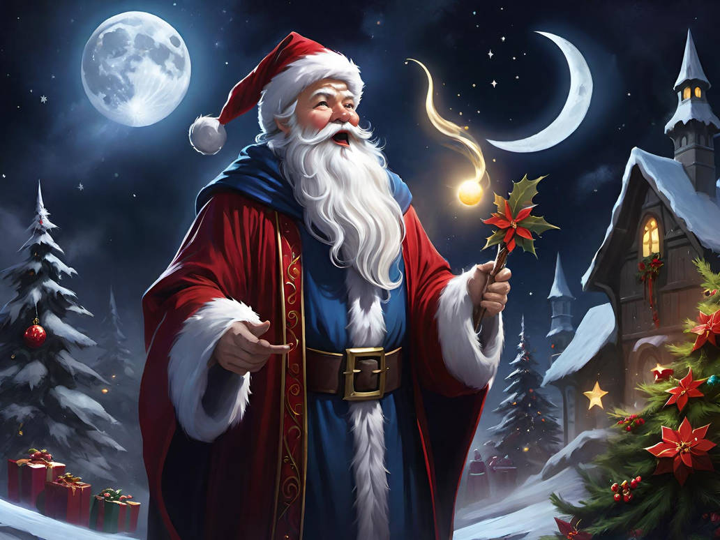 Witcher Santa The Wizard Santa Claus #2 by Reaper-800YT on DeviantArt