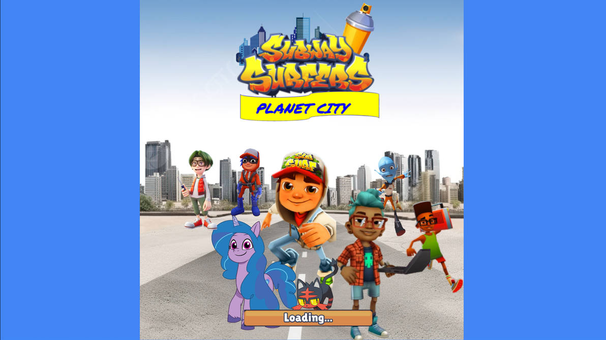 subway surfers planet city loading screen by Noah3412 on DeviantArt