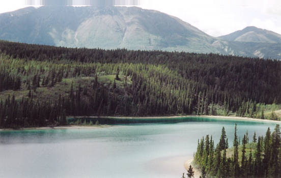 Emerald Lake and Mount Logan