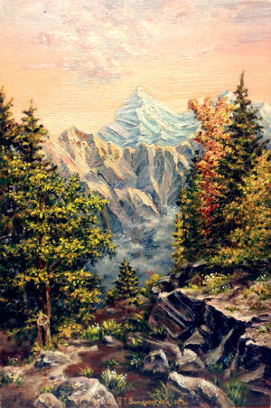 France mountains at sunset. by Arterida France mountains at sunset. by Arterida