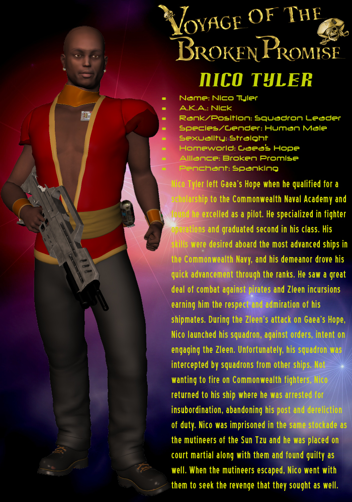 Character Bio - Nico Tyler