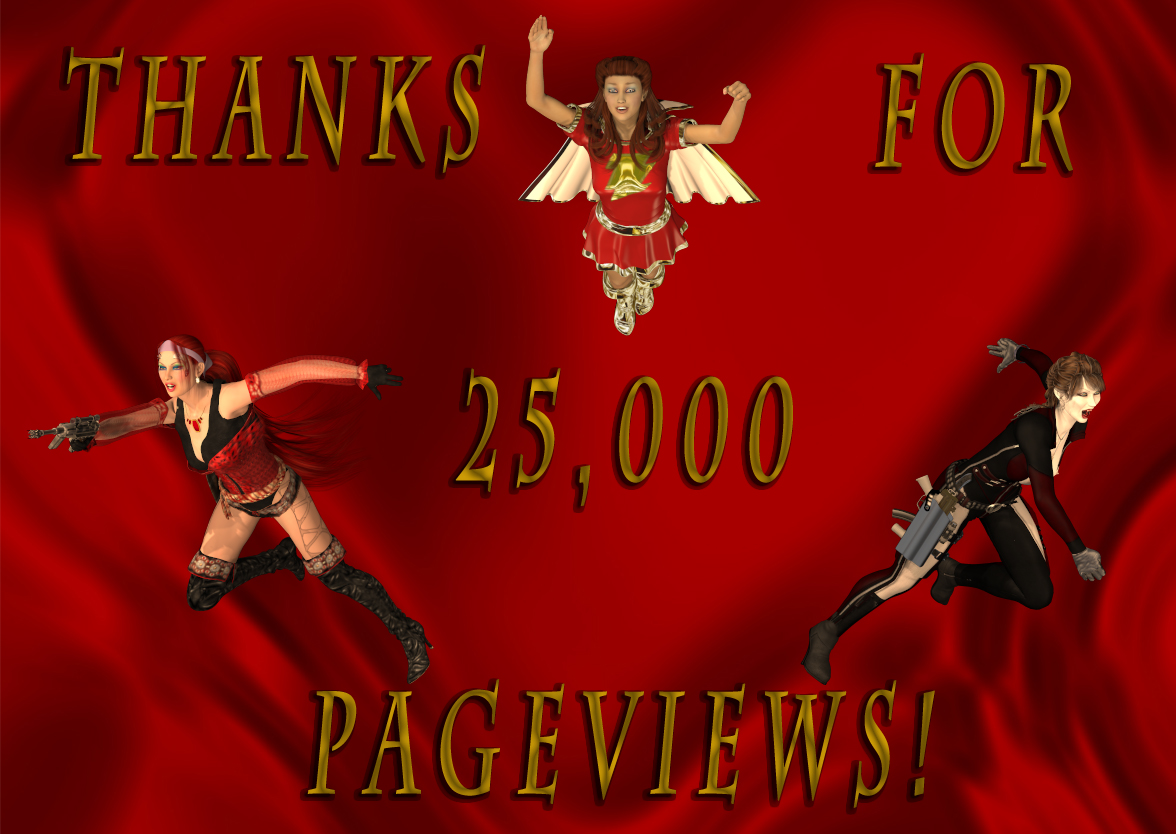 Thanks For 25000 Pageviews!