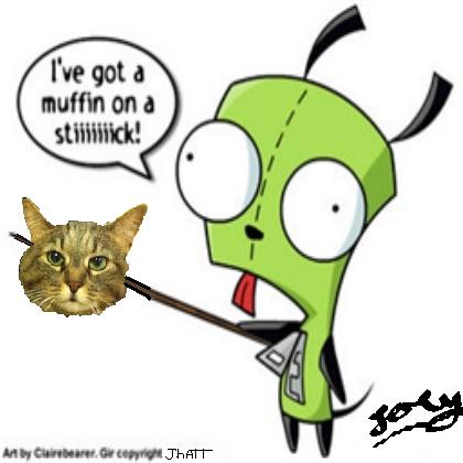 Girs Got Muffins Shanes Dawsons Cat On A Stick By Joeycow On