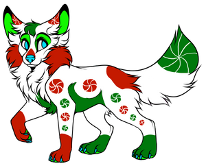 Candy Fox Adopt xmas Sold