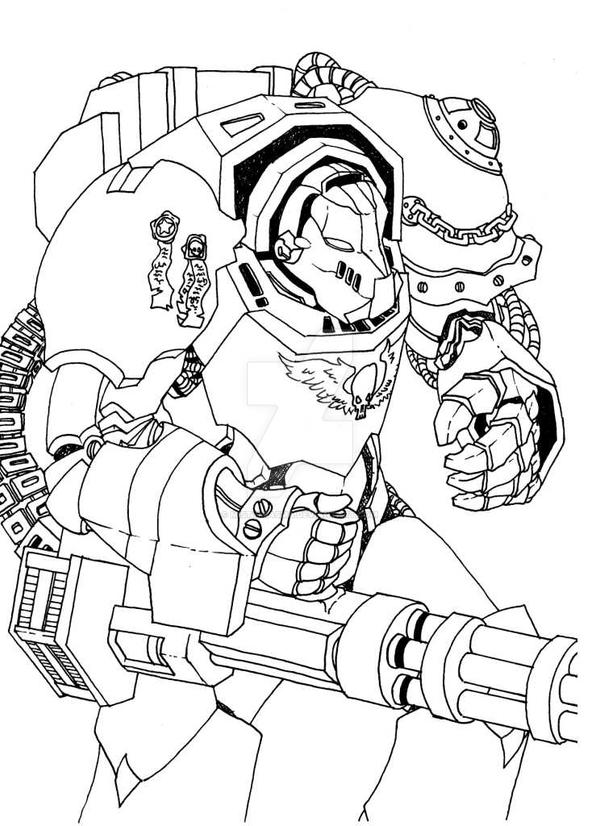 Terminator 40k concept by MistyMiasma on DeviantArt