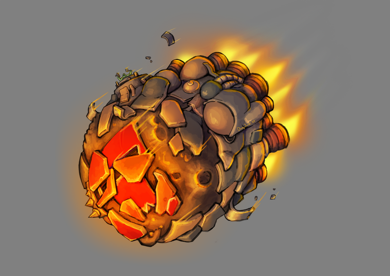 Remote Rok Art Orktober Day 26 - Rok by MistyMiasma on DeviantArt