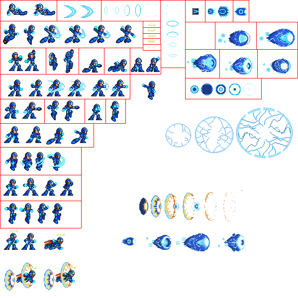 Unlimited Potential Megaman X 16 bits Sprite sheet by NeoArka on DeviantArt