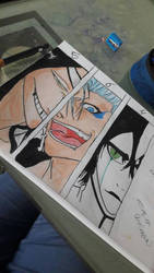 Nnoitra, Grimmjow and Ulquiorra 