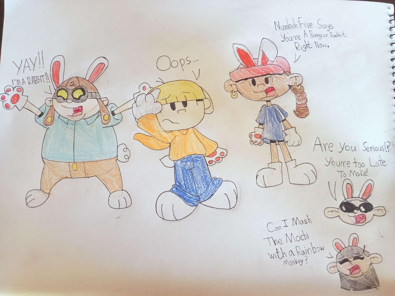 Moon Rabbit Fans Sector V as Moon Rabbits (or Moon Bunnies) by Spoxu on DeviantArt