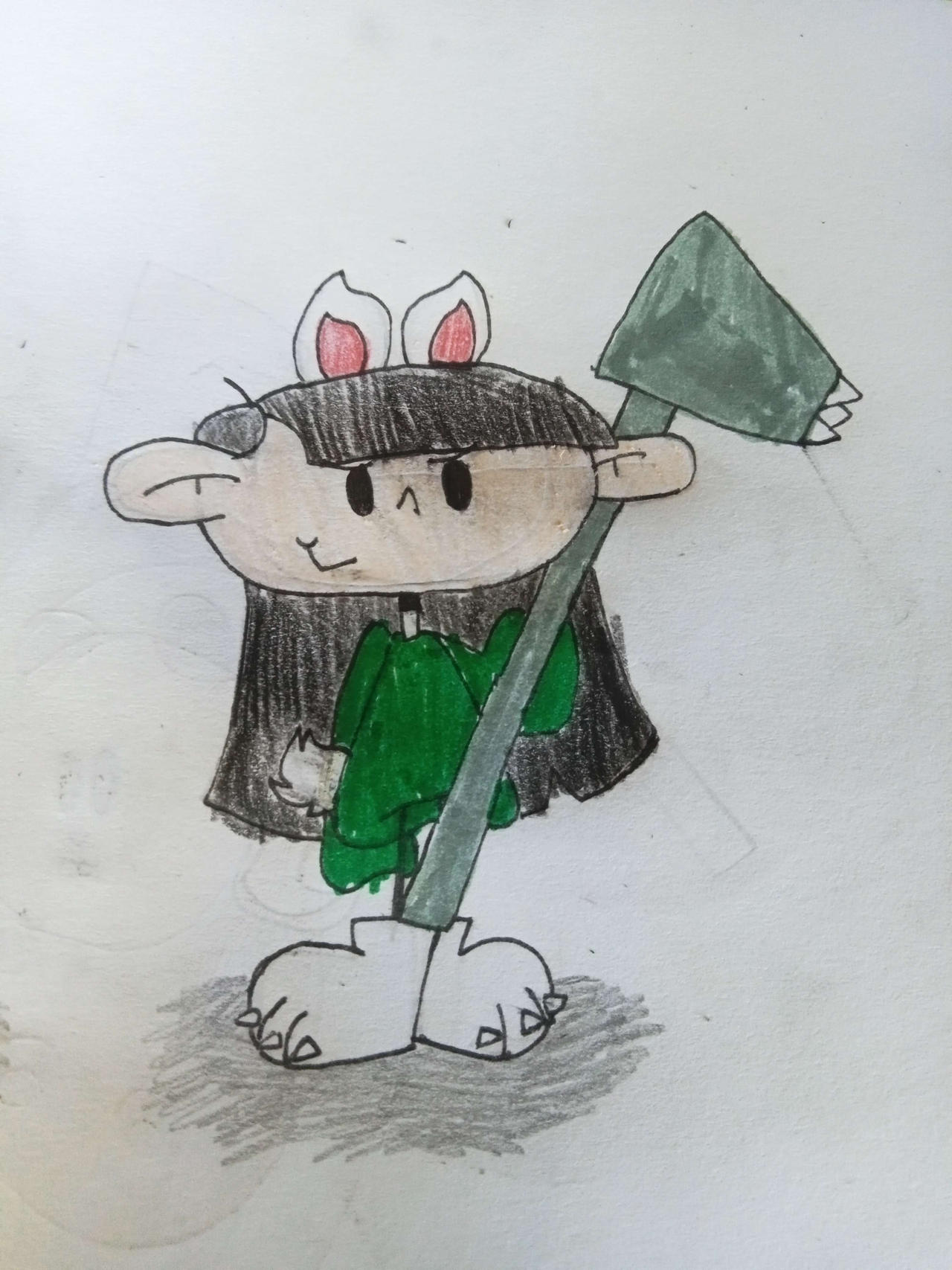 Negative Numbuh 3 as Blood Moon Rabbit by Spoxu on DeviantArt