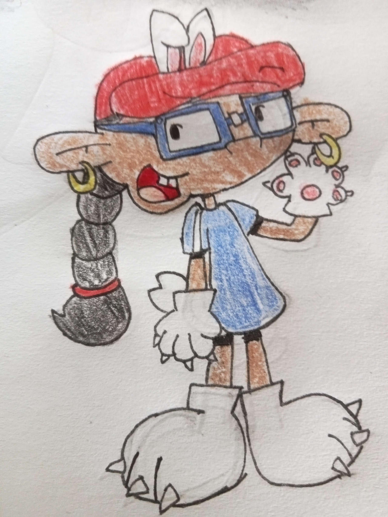 Negative Numbuh 5 as Blood Moon Rabbit by Spoxu on DeviantArt