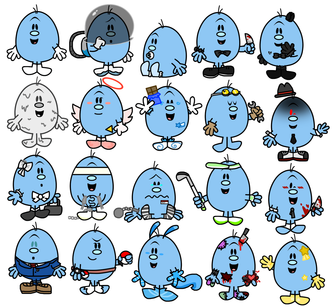 Mr. Quiet in Outfits 6 by Spoxu on DeviantArt