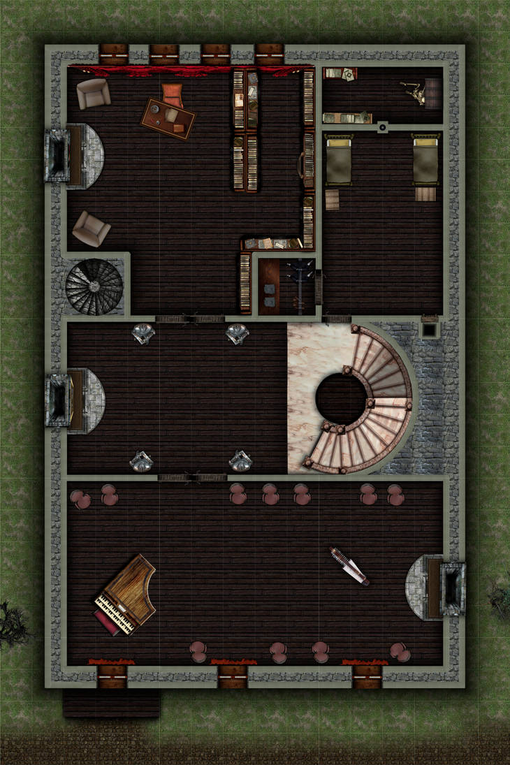 Death House Second Floor By ReadyQuest On DeviantArt