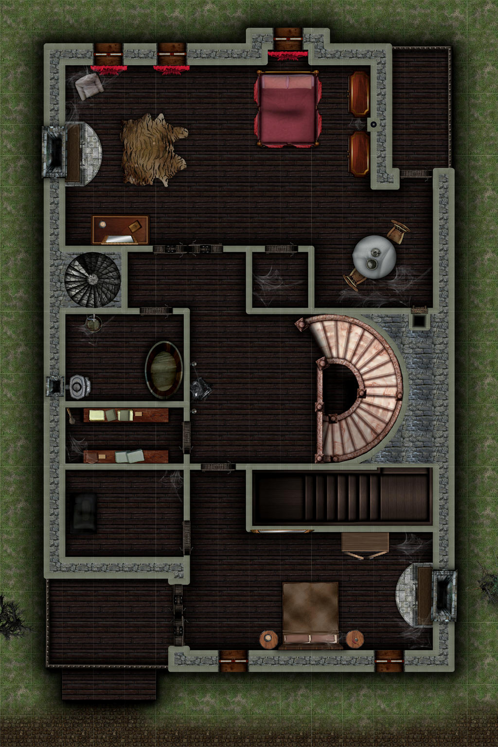 Death House Third Floor By ReadyQuest On DeviantArt