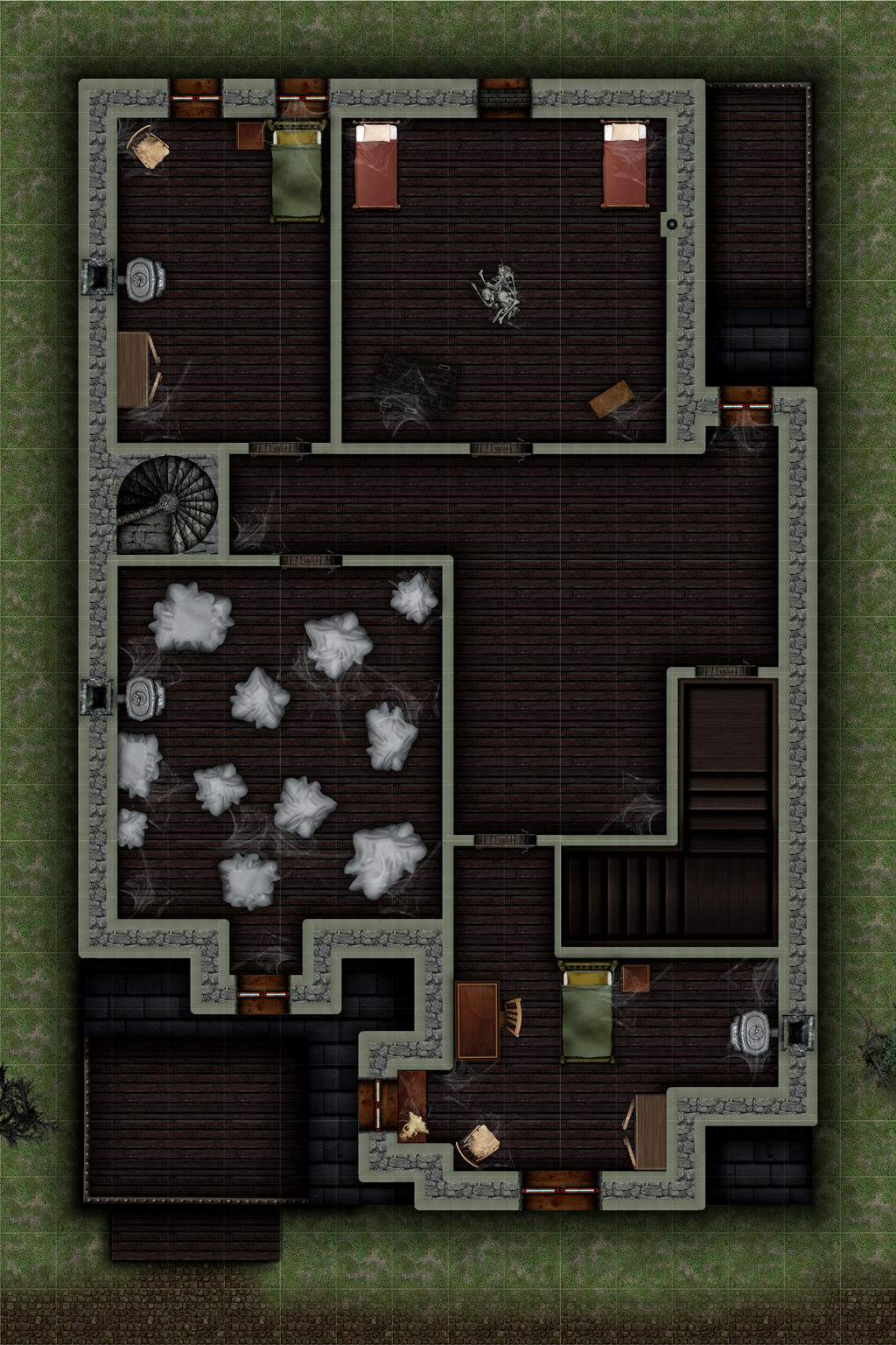 Death House Forth Floor By ReadyQuest On DeviantArt