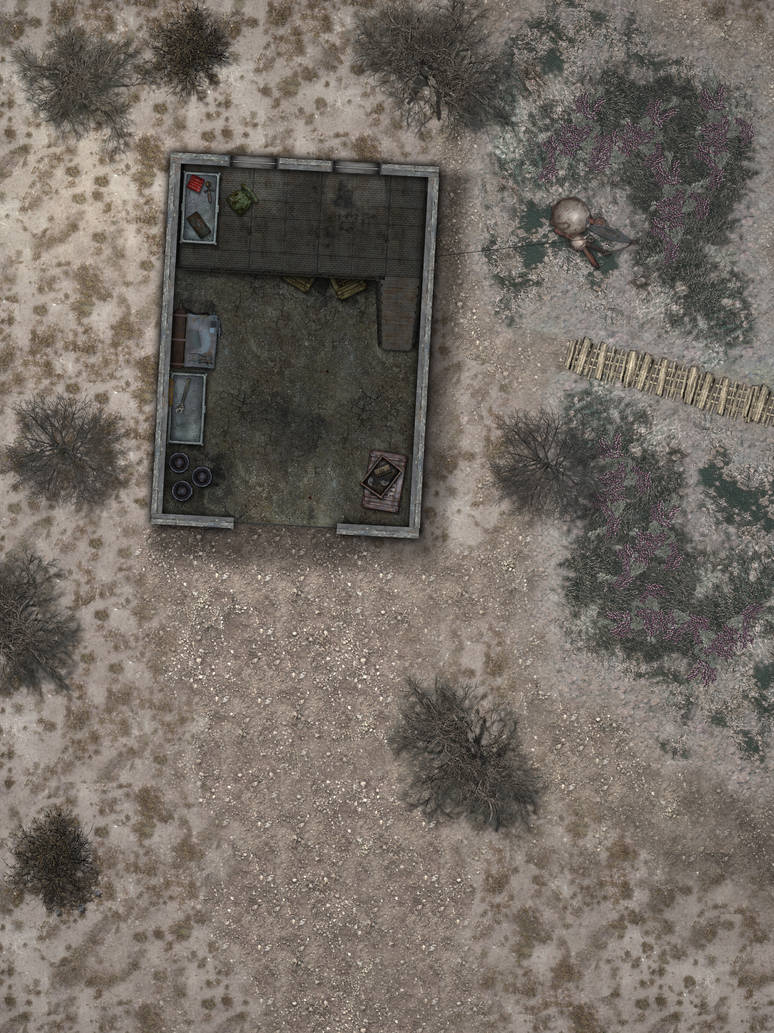 Fallout Tarberry Farm with Barn by ReadyQuest on DeviantArt