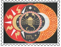 Scorpio Stamp