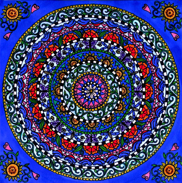 Spring Mandala Examples Spring Mandala by Jewelfly on DeviantArt