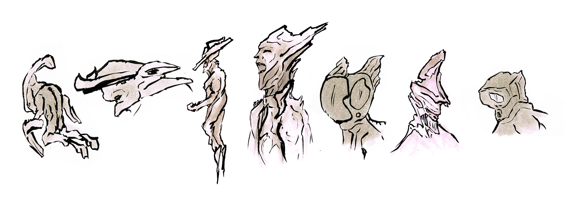 Faces, sci fi